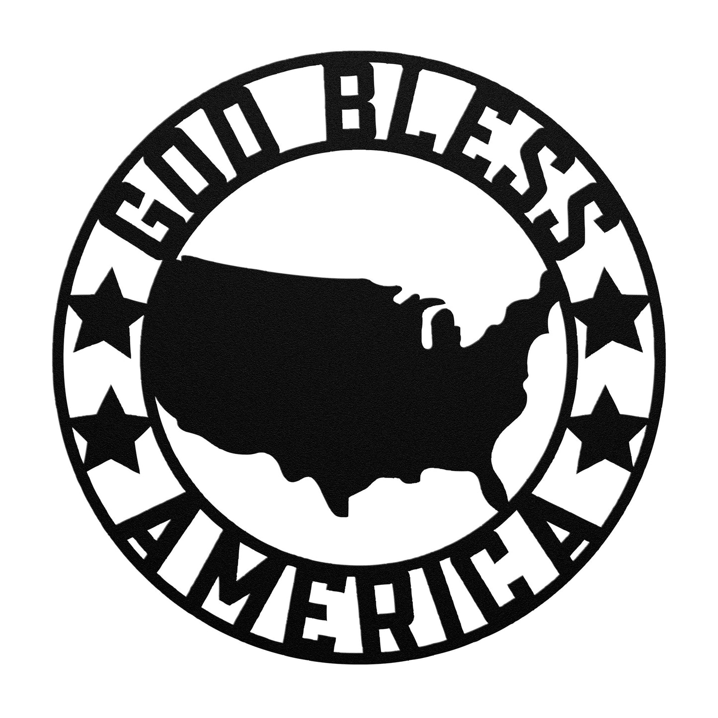 God Bless America Flag Frame