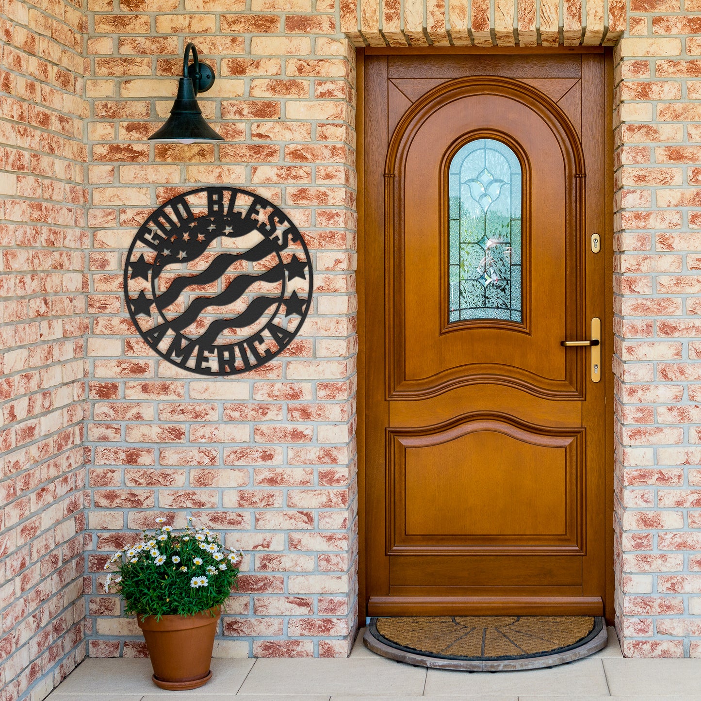 God Bless America Frame