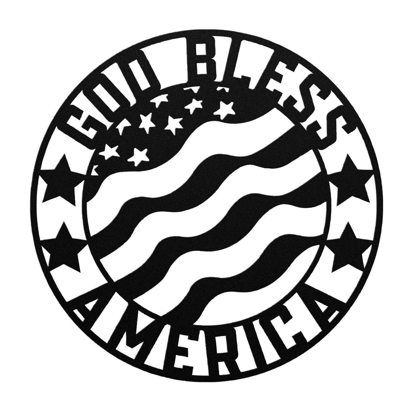 God Bless America Frame