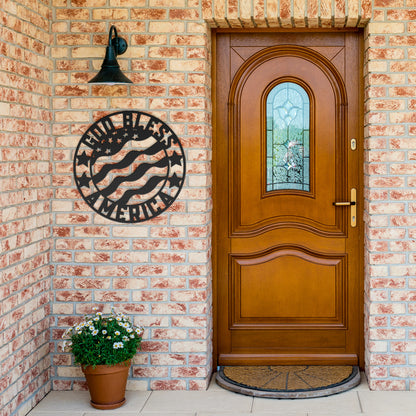 God Bless America Frame