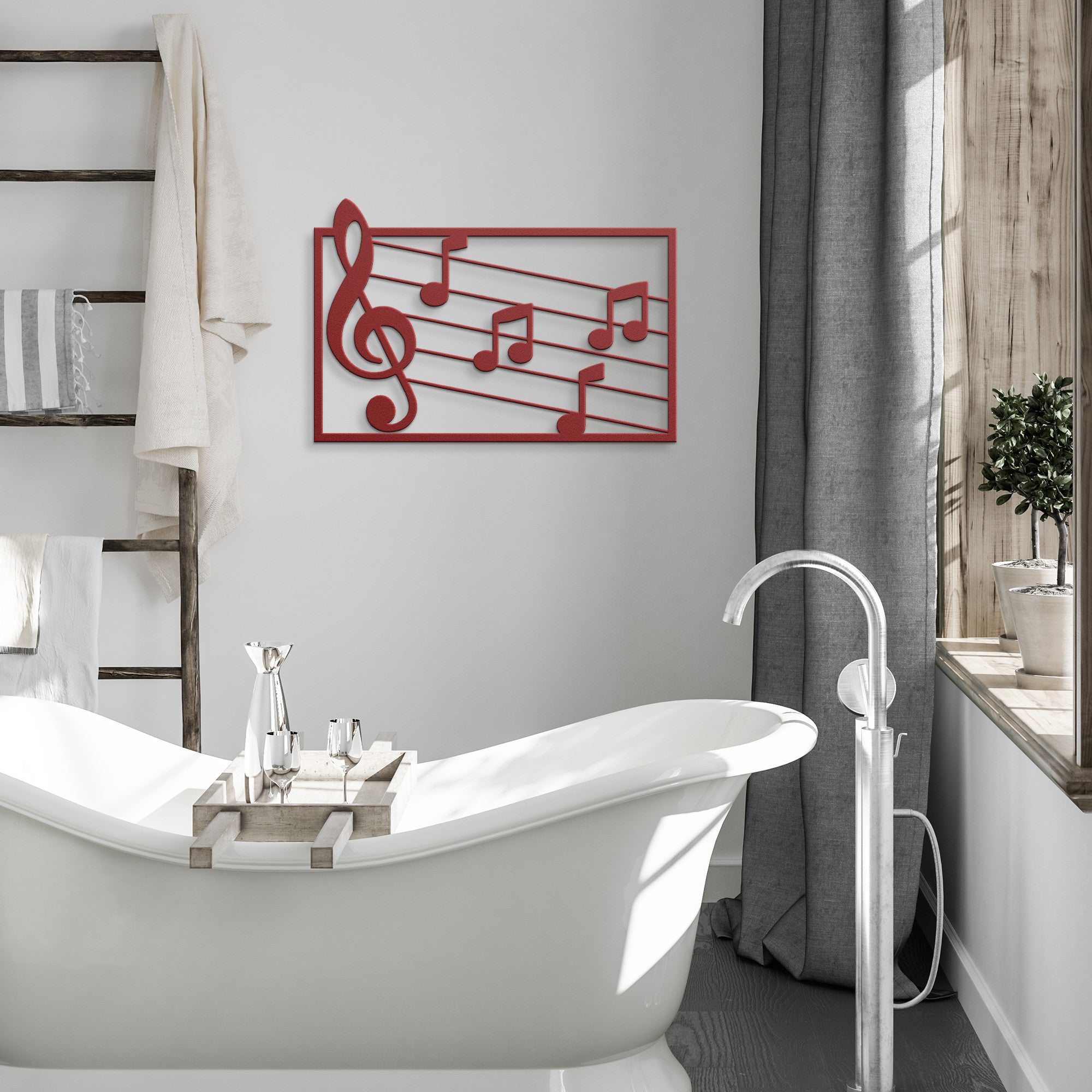 Musical Notes Design – Metal Design